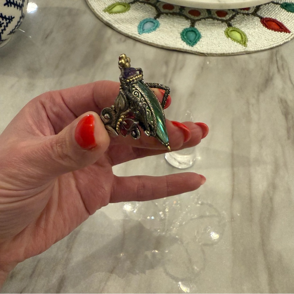 Barbara Bixby Grasshopper Ring - Picture 6 of 8